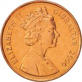 Gibraltar, Elizabeth II, 2 Pence, 2006, Pobjoy Mint, MS(64), Copper Plated