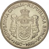 Serbie, 20 Dinara, 2006, SUP+, Copper-Nickel-Zinc, KM:42