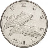 Croatia, Lipa, 2001, MS(64), Aluminum, KM:3