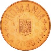 Roumanie, 5 Bani, 2005, Bucharest, SPL+, Copper Plated Steel, KM:190