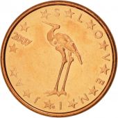 Slovnie, Euro Cent, 2007, SPL+, Copper Plated Steel, KM:68