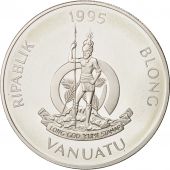 Vanuatu, 50 Vatu, 1995, FDC, Argent, KM:26