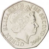 Jersey, Elizabeth II, 50 Pence, 2006, SPL, Copper-nickel, KM:108