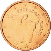 Chypre, 5 Euro Cent, 2008, SPL+, Copper Plated Steel, KM:80