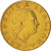 Italy, 200 Lire, 1979, Rome, EF(40-45), Aluminum-Bronze, KM:105