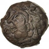 Aulerques Eburovices, Bronze au cheval et au sanglier, TTB+, Delestre:2451