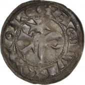 Languedoc, Comt de Toulouse, Alphonse Jourdain, Denarius, AU(55-58), Silver