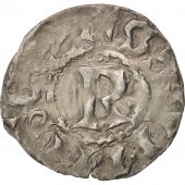 Archevch de Vienne, Thibaut et Rodolphe III, Denarius, EF(40-45), Silver