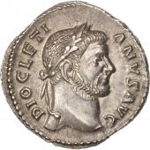 Diocletian, Argenteus, Rome, SPL, Argent, RIC:27a