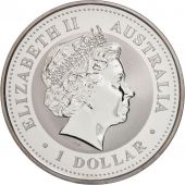 Australie, Elizabeth II, Dollar, 2004, Perth, FDC, Argent, KM:674