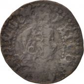 Spain, CATALONIA, Louis XIV, Seiseno, 1645, Barcelona, VF(20-25), Copper, KM:27