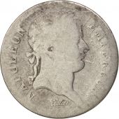 France, Napolon I, 1/2 Franc, 1808, Paris, VG(8-10), Silver, KM:680.1