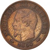 France, Napolon III, Centime, 1854, Paris, TTB, Bronze, Gadoury:86