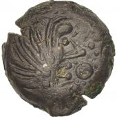 Senones, Bronze YLLYCCI  loiseau, Incuse strike, AU(50-53), Bronze
