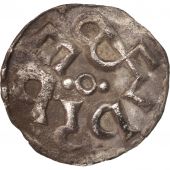 France, Charlemagne, Obol, Melle, EF(40-45), Silver, Prou:679
