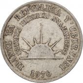 Burundi, Franc, 1970, EF(40-45), Aluminum, KM:18