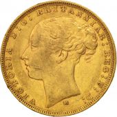 Australie, Victoria, Sovereign, 1879, Melbourne, TTB, Or, KM:7