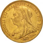 Australia, Victoria, Sovereign, 1896, Sydney, AU(50-53), Gold, KM:13