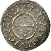 France, Carolingians, Louis le Pieux, Denarius, EF(40-45), Silver, Prou:1002