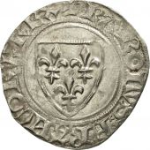 France, Charles VI, Blanc Gunar, Sainte-Mnhould, AU(55-58), Billon