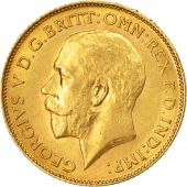 South Africa, George V, 1/2 Sovereign, 1925, AU(55-58), Gold, KM:20