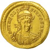 Theodosius II, Solidus, Constantinople, AU(55-58), Gold, RIC:202