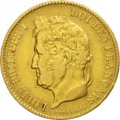 France, Louis-Philippe, 40 Francs, 1834, Paris, TTB, Or, KM:747.1, Gadoury:1106