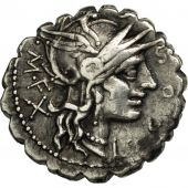 Cosconia, Denarius Serratus, Narbo, AU(50-53), Silver, Crawford:282/2