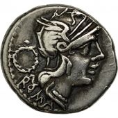 Cloulia, Fourre Denarius, Rome, EF(40-45), Silver, Crawford:260/1