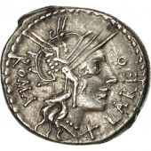 Fabia, Denarius, Rome, AU(50-53), Silver, Unrecorded variety, Crawford:273/1