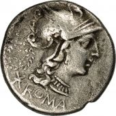 Servilia, Denarius, Rome, EF(40-45), Silver, Crawford:239/1