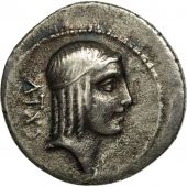 Calpurnia, Denarius, Rome, EF(40-45), Silver, Crawford:408/1a