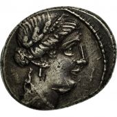 Hostilia, Denarius, Rome, AU(50-53), Silver, Crawford:448/1a