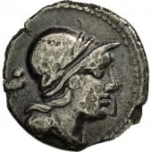 Volteia, Denarius, Rome, VF(30-35), Silver, Crawford:405/3b