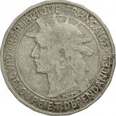 Guadeloupe, Franc, 1903, VF(30-35), Copper-nickel, KM:46, Lecompte:57