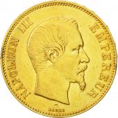 France, Napoleon III, 100 Francs, 1855, Paris, EF(40-45), Gold, KM:786.1