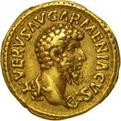 Lucius Verus, Aureus, Rome, TTB+, Or, RIC:498var