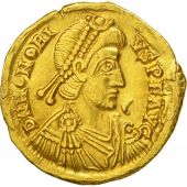 Honorius, Solidus, Ravenna, AU(50-53), Gold, RIC:1287