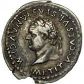 Titus, Denarius, Rome, AU(50-53), Silver, RIC:116