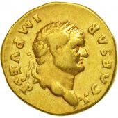 monnaie romaine Titus Aureus/ vespasien Métal or atelier Rome 