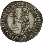 Rhodes, The Order of St John, Hlion de Villeneuve, Gigliato, AU(50-53), Silver