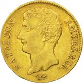 France, Napolon I, 20 Francs, An 12, 1804, Paris, EF(40-45), Gold, KM:661