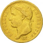France, Napolon I, 20 Francs, 1812, Paris, EF(40-45), Gold, KM:695.1