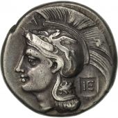 Lucania, Velia, Nomos or Didrachm, EF(40-45), Silver, HN Italy 1318