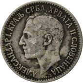 Yougoslavie, Alexander I, 50 Para, 1925, Bruxelles, TB+, Nickel-Bronze, KM:4