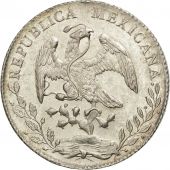 Mexico, 8 Rales, 1887, Zacatecas, MS(63), Silver, KM:377.13