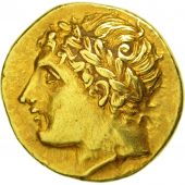 Sicily, Agathokles, Syracuse, Hemistater, AU(55-58), Gold, SNG ANS:552