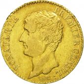 France, Napolon I, 20 Francs, An XI, 1803, Paris, EF(40-45), Gold, KM:651
