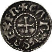 France, Charles II le chauve, Denarius, Melle, AU(50-53), Silver, Prou:699
