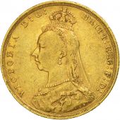 Australia, Victoria, Sovereign, 1891, Melbourne, EF(40-45), Gold, KM:10
